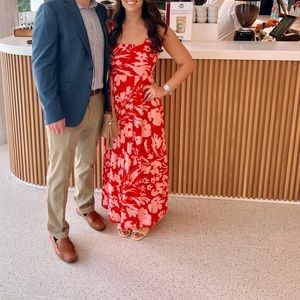 Lost + wander maxi dress